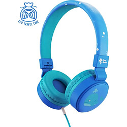 Planet PBWHWHP Casque Audio Jack 3.5 mm Supra-Auriculaire Pliable Bleu