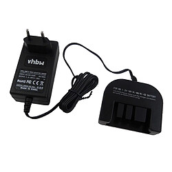 vhbw Chargeur d'alimentation 220V pour outil Black & Decker EPC12CABK, EPC14CA, EPC14CAB, HP122K, HP122KD, HP126F2B, HP126F2K, HP126F3B