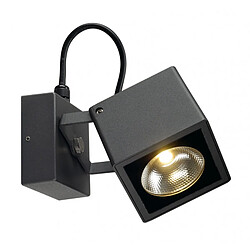 Slv BIG NAUTILUS SQUARE LED, applique, anthracite, 12W, LED 3000K