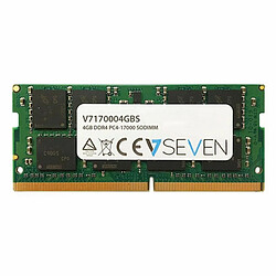 Mémoire RAM V7 V7170004GBS 4 GB DDR4 