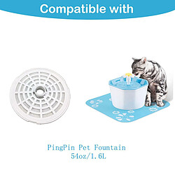 Avis Universal 5pcs Filtres de remplacement Activable Fontaine pour animaux domestiques Accessoires de filtre pour distributeur spécial d'eau PET | Fournitures d'arrosage pour l'alimentation des chats