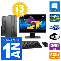 PC Fujitsu E520 DT Ecran 19" Intel i3-4130 RAM 4Go Disque 250Go Windows 10 Wifi - Occasion