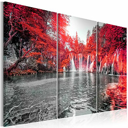 Paris Prix Tableau Imprimé Waterfalls of Ruby Forest 60 x 90 cm