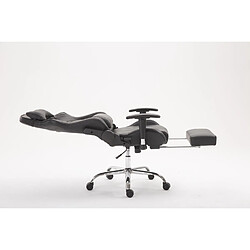 Non Chaise de bureau Racing Limit V2 en cuir artificiel avec repose-pieds pas cher