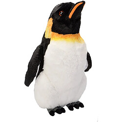 Wild Republic peluche manchot Empereur Pingouin de 30 cm noir blanc