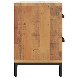 Acheter vidaXL Table de chevet Marron 36x30x45 cm Bois de pin massif