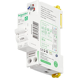 Schneider Electric Disjoncteur peignable Rési9 (20A Courbe C) à vis Gamme XP - Schneider