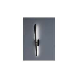 Boutica-Design Applique Zita Noir Mat 1x6W SMD LED