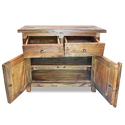 Maison Chic Buffet,Meuble de Rangement,commode pour salon,Cuisine Bois de récupération massif 75 x 30 x 65 cm -MN60806