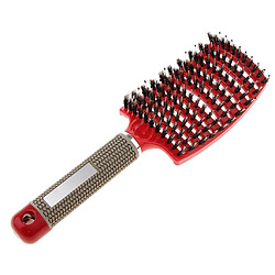 Acheter salon poils brosse à cheveux coiffure cheveux scalp massage vent paddle peigne rouge