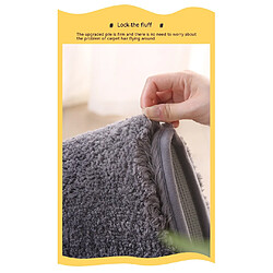 LUUCOZK Tapis de bain antidérapants absorbants à séchage rapide pour salle de bain - Gris foncé-60x110cm pas cher