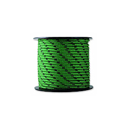 Tresse - Résistance 200 kg - Ø 3 mm x 25 m - Noir et vert