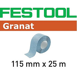 Abrasifs en rouleau FESTOOL 115x25m P320 GR - 201768 