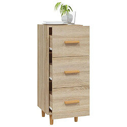 Acheter Maison Chic Buffet,Meuble de Rangement,commode pour salon,Cuisine Chêne sonoma 34,5x34x90 cm Bois d'ingénierie -MN72324