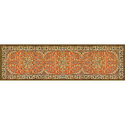 Alter Chemin de cuisine, 100% Made in Italy, Tapis résistant aux taches avec impression numérique, Tapis antidérapant et lavable, Modèle Vintage - Concordia, 180x52 cm