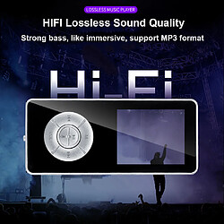 Universal Bluetooth lecteur mp3 portable walkman hi-fi enregistreur FM sport musique haut-parleur 1.8(Le noir) pas cher