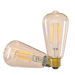 Avis Tellur WiFi Filament Smart Bulb E27, 6W, ambre, blanc/chaud, variateur