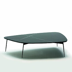 Table Basse Thai Natura Noir mat 120 x 30 x 85 cm