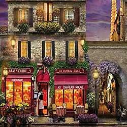 Eurographics Le Red Hat Restaurant Paris par David Mc Lean Puzzle 1000 piAces