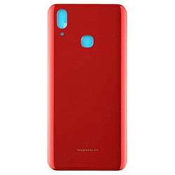 Wewoo Coque arrière Couverture arrière avec trou pour Vivo X21 rouge