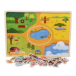 Avis Universal Création du cerveau Puzzle Board Apprentissage précoce Sepia Jouets éducatifs Jouets interactifs Catégories Cadeaux pour enfants | Puzzle