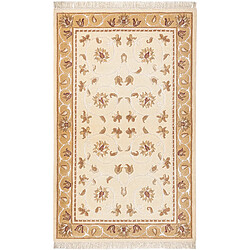 Vidal Tapis de laine 150x91 brun Darya