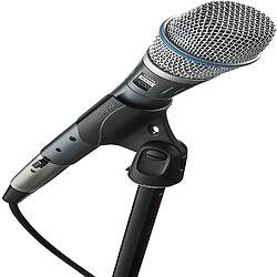 Shure BETA 87C Microphone de studio Avec fil Noir - Microphones (Microphone de studio, 50-20000 Hz, Cardioïde, Avec fil, Noir) pas cher