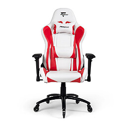 FragON Chaise gaming - Série 5X - Blanc/Rouge