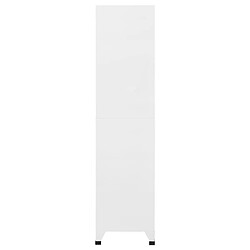 Avis vidaXL Armoire à casier avec 9 compartiments Acier 90x45x180 cm Gris