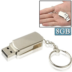 Wewoo Clé USB Mini disque flash USB 2.0 série métallique avec porte-clés 8 Go