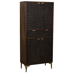 Armoire Alexandra House Living Marron Bois Fer 40 x 180 x 80 cm