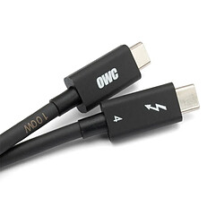 Indigo Et Cote Femmes OWC OWCCBLTB4C0.7M câble USB 0,7m USB 3.2 Gen 2 (3.1 Gen 2) USB C Noir