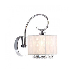 Luminaire Center Applique murale en cristal Span Chrome