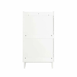 Acheter SoBuy FSR151-W Meuble à Chaussures Meuble de Rangement à Chaussures avec 2 Abattants Armoire à Chaussures Commode à Chaussures