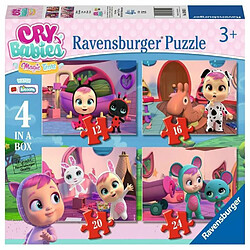 Ravensburger- Cry Babies Puzzle 4 dans Une boîte, 12-16-20-24 pièces, pour Enfants de 3 Ans et Plus, 3052, Multicolore