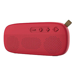 Yonis Enceinte Bluetooth TWS Étanche Avec Boucle Cuir