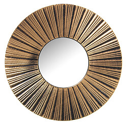 Acheter Ensemble de miroirs Alexandra House Living Doré Plastique 2 x 88 x 46 cm Rond