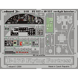 B-17G Flying Fortress cockpit interior - 1:48e - Eduard Accessories 