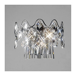 Luminaire Center Applique murale Kenzie avec interrupteur 4 Ampoules chrome poli/cristal Coloris : chrome poli Largeur en Cm : 27 Hauteur en Cm : 22 Profondeur en Cm : 20 Poids en Kilos : 1,6 Nombre d'ampoules : 3 Type d'ampoule : G4 Puissa