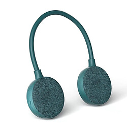 Yonis Mini Enceinte Bluetooth Waterproof Avec Micro Intégré Son HIFI 20m Portée Enceinte Bluetooth Neckband Étanche Micro Intégré Son HIFI Autonomie Longue Vert YONIS