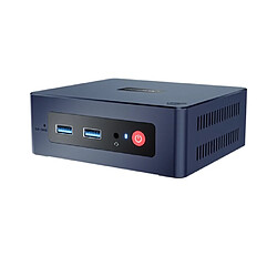 Beelink Mini S Mini PC Intel Celeron N5095 8Go RAM DDR4 256Go SSD Win 11 Pro Noir 