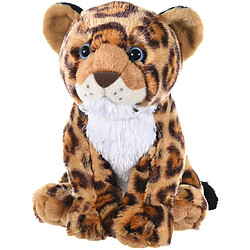 Wild Republic peluche jaguar de 30 cm marron blanc 