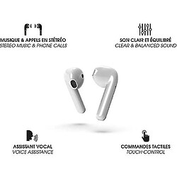 Avis Universal Ok, façon casque bluetooth sans fil blanc