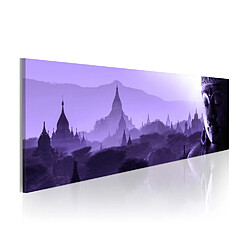 Paris Prix Tableau Imprimé Purple Zen 50 x 150 cm 