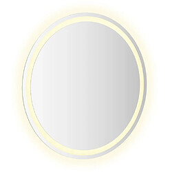 Maison Chic Miroir à LED,Miroir Lumineux LED pour salle de bain 70 cm rond -MN43934 pas cher