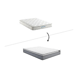 Avis Vente-Unique Matelas 160 x 200 cm ressorts ensachés ép.22cm - SERENITE de YSMÉE