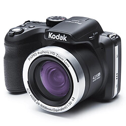 KODAK Pixpro AZ421 - Appareil Photo Bridge Numérique, Zoom optique 42X, Grand angle de 24 mm, 16 Mpixels, LCD 3, Vidéo HD 720p, OIS, Batterie Li-ion - Noir - Noir - Reconditionné