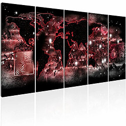 Paris Prix Tableau Imprimé Red Light 90 x 225 cm 