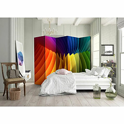 Paris Prix Paravent 5 Volets Rainbow Wave 172x225cm