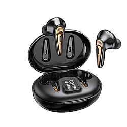 Universal TWS 5.0 Casque sans fil Écran LED Casque Bluetooth 9D Basse Stéréo Sport Musique Bouchons d'oreille imperméables Avec microphone Casque d'oreille Casque d'écouteur